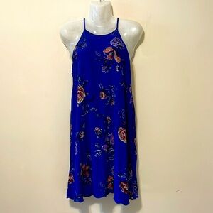 Blue Floral Dress